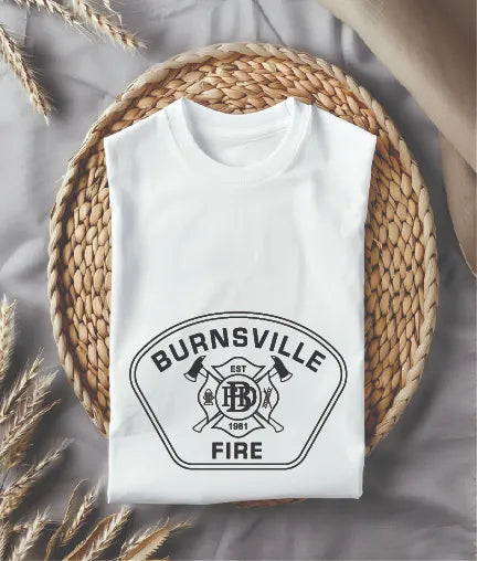 Burnsville Fire Department Patch SVG Minnesota Firefighter Vector