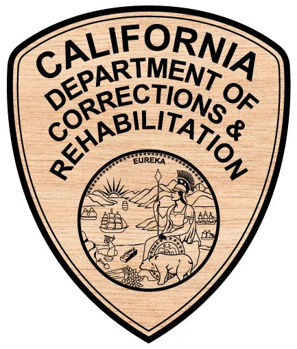 California Department of Corrections & Rehabilitation Patch SVG California Law Enforcement Vector