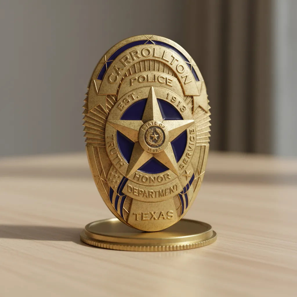 Carrollton Police Department Badge SVG

Texas Law Enforcement Vector Design

Lone Star Police Badge Engraving File

Carrollton TX Police Sign CNC File

State of Texas Seal Vector for Lasers