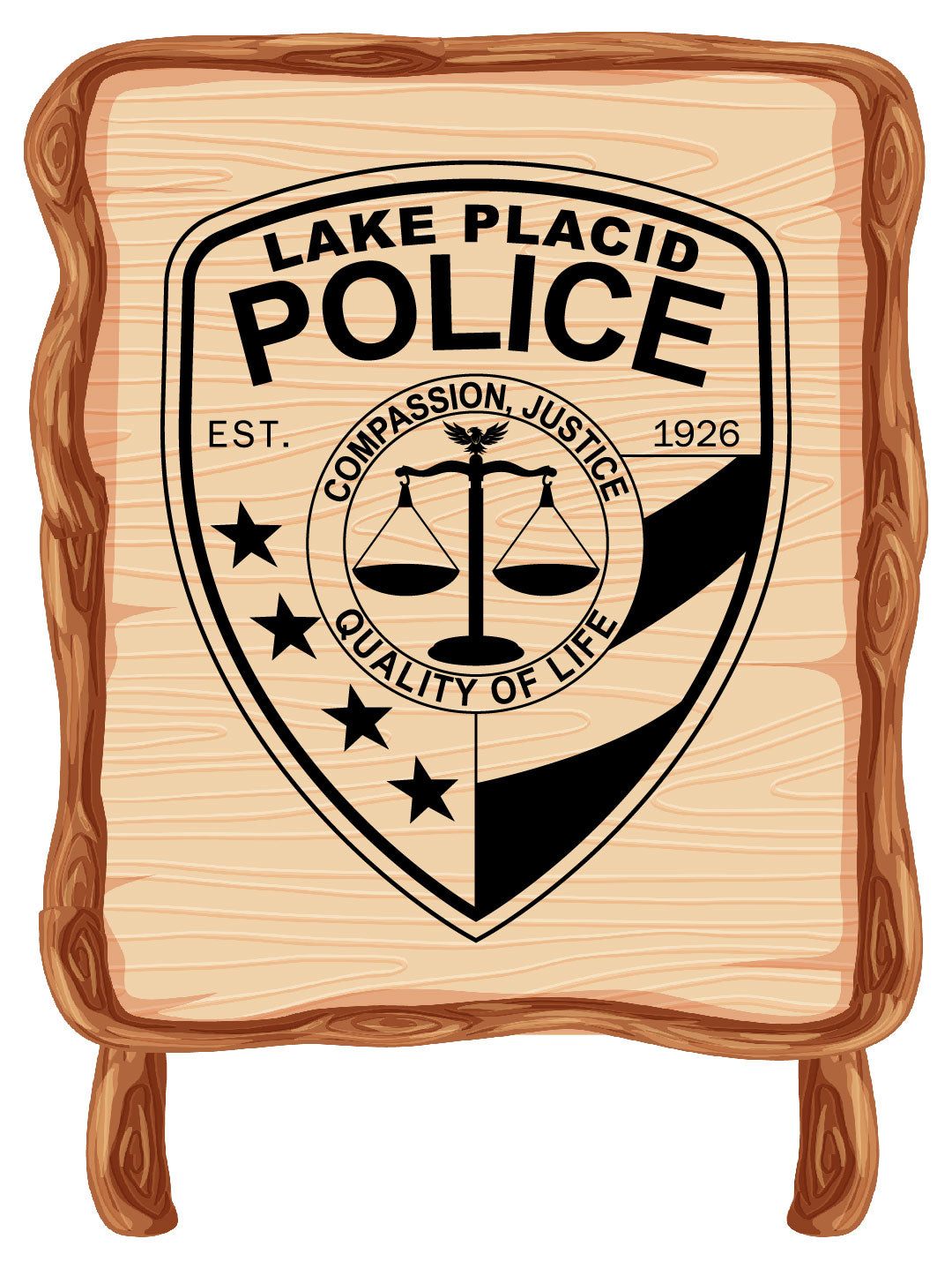 New Lake Placid Police patch