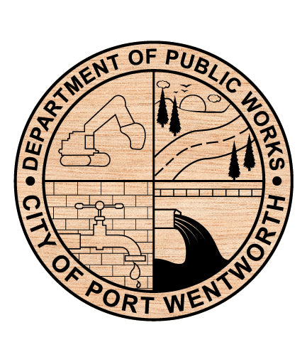 City of Port Wentworth Seal SVG for CNC

Port Wentworth GA Logo Vector for Laser Engraving

Port Wentworth Georgia City Seal for Wood Carving

Professional City of Port Wentworth Vector Design

Port Wentworth GA City SVG Logo for CNC Router Projects