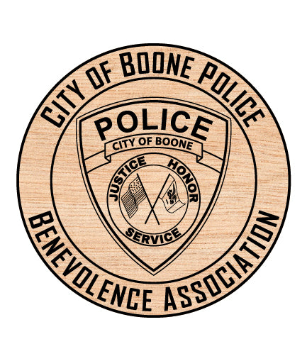 City of Boone Police Benevolence Association Patch SVG Law Enforcement Vector
