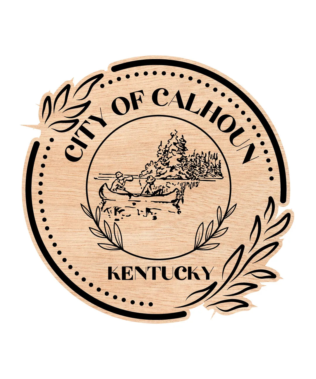 City Of Calhoun Logo SVG Kentucky Municipal Vector