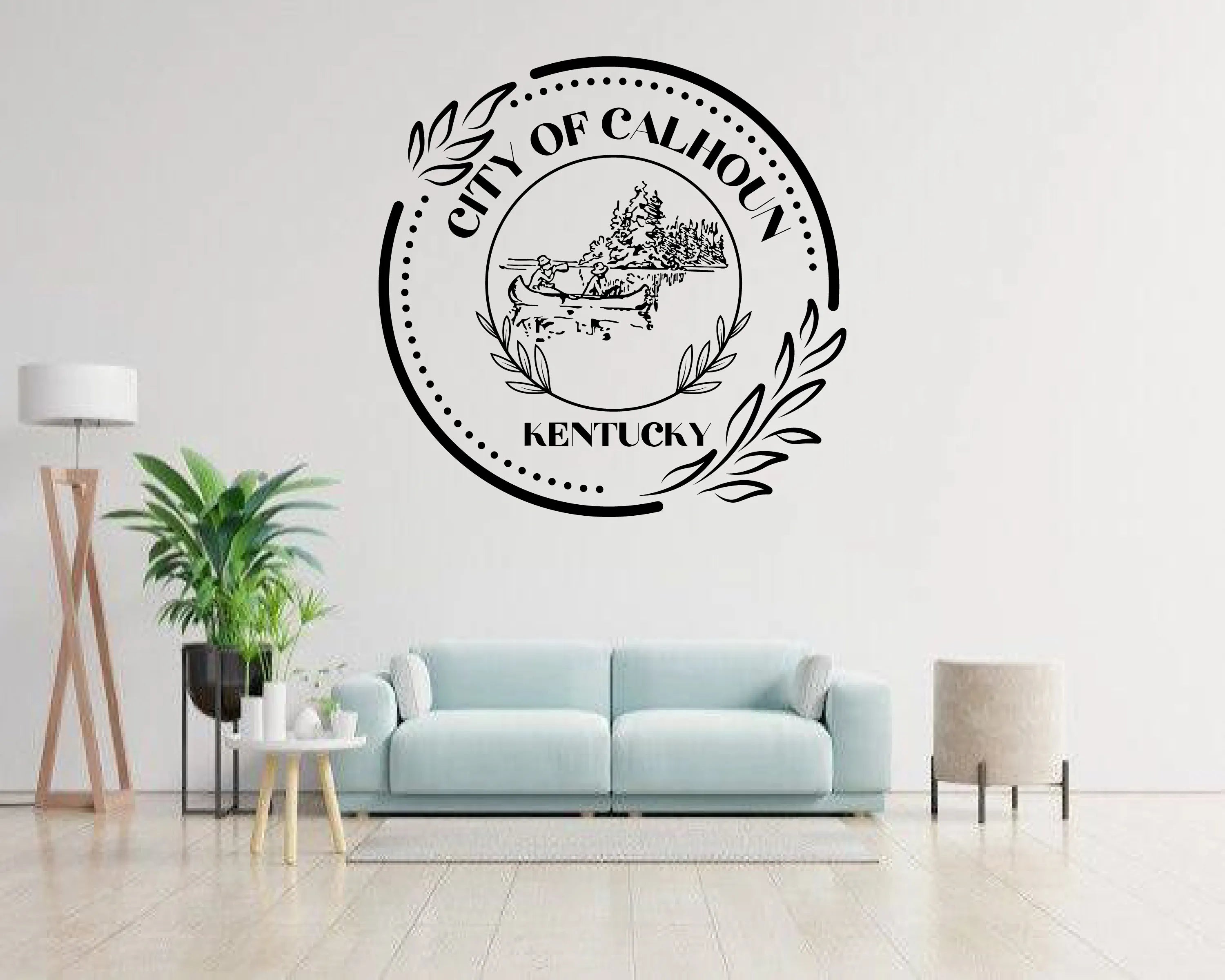 City Of Calhoun Logo SVG Kentucky Municipal Vector
