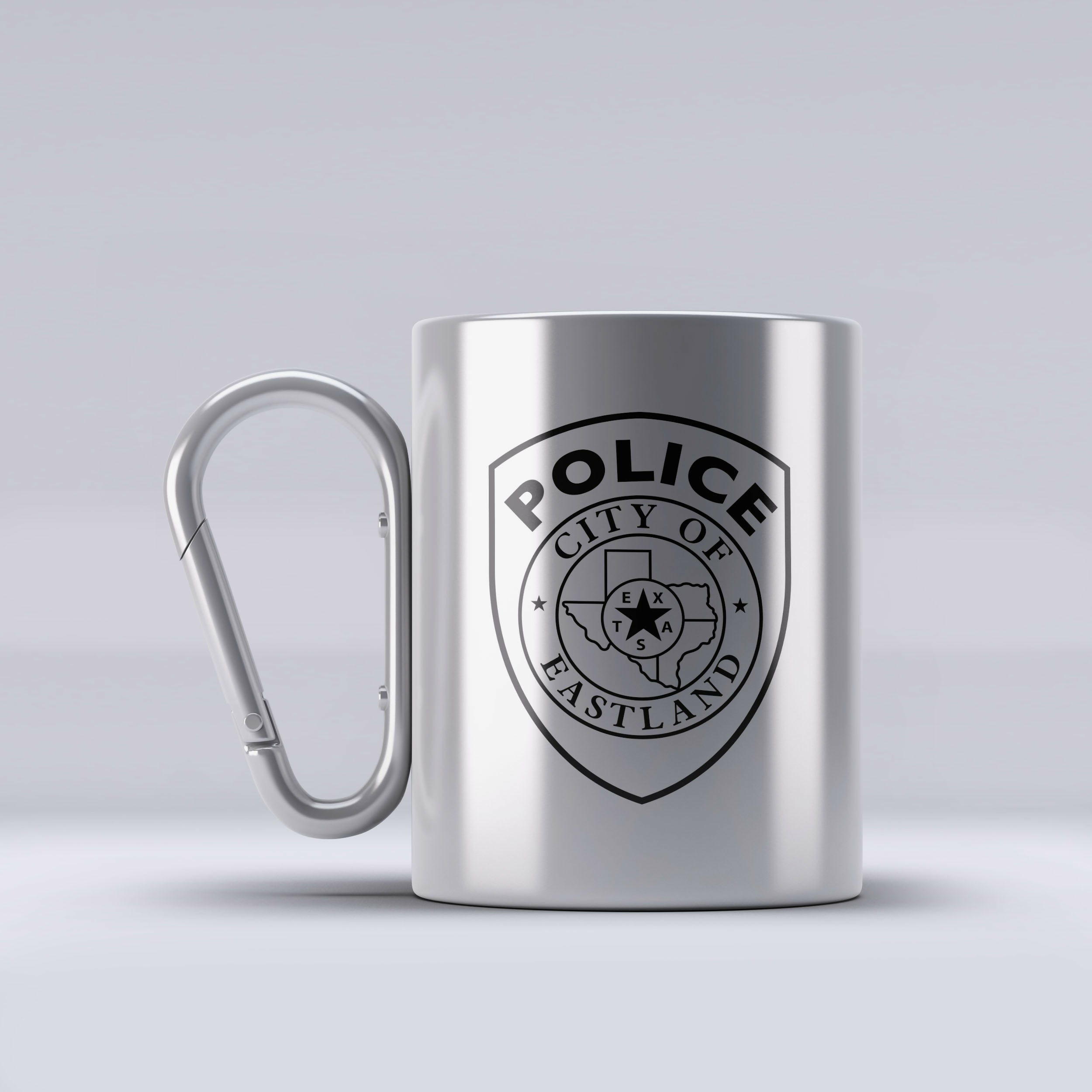 City of Eastland Police Badge SVG, Eastland Police Badge Vector, Eastland Texas Police Badge SVG, Texas Police Badge Emblem, Police Shield Vector, Badge Engraving File