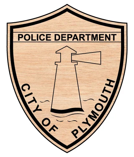 City Of Plymouth Police Department Patch SVG Police Vector