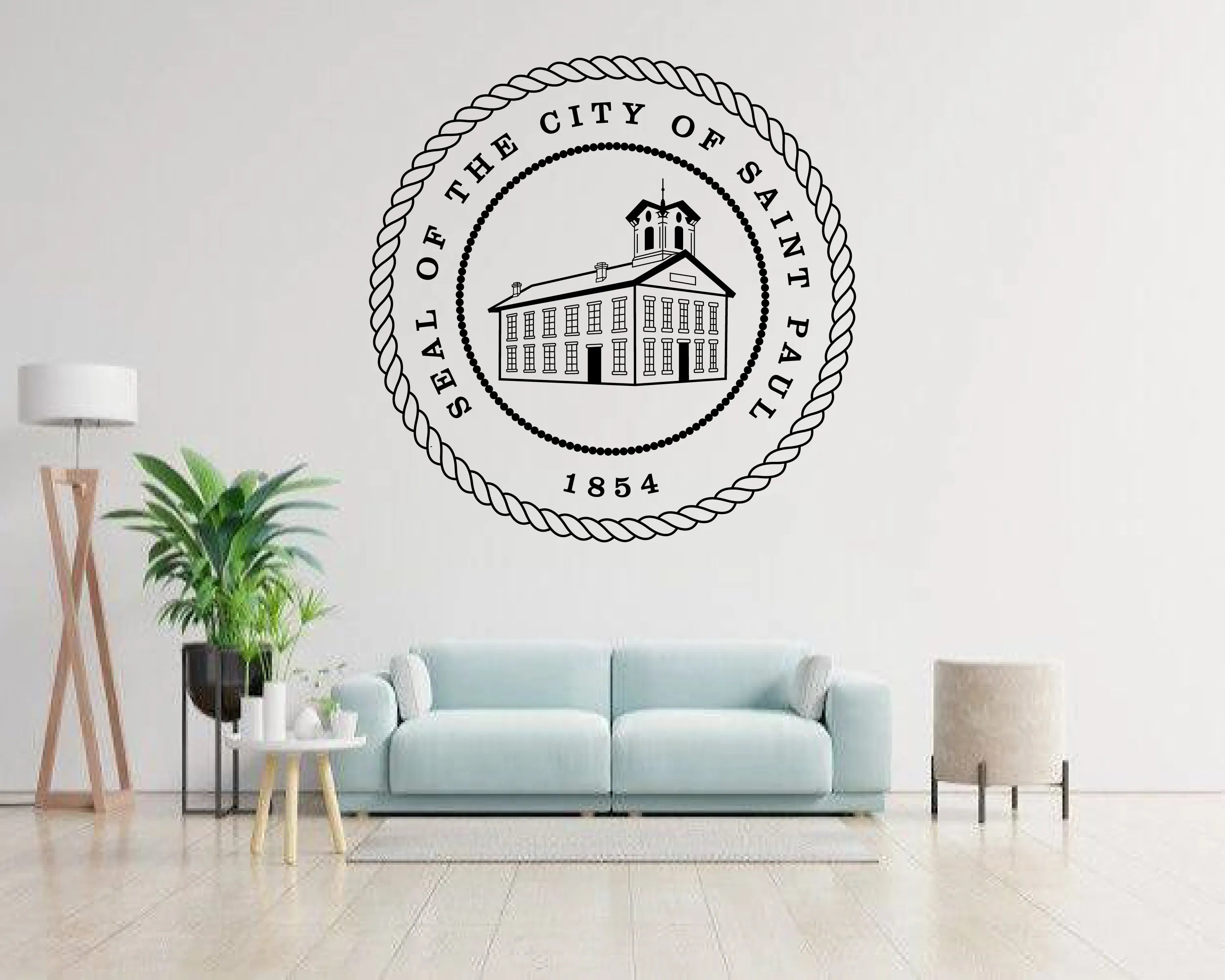 City of Saint Paul Seal SVG Minnesota Municipal Vector