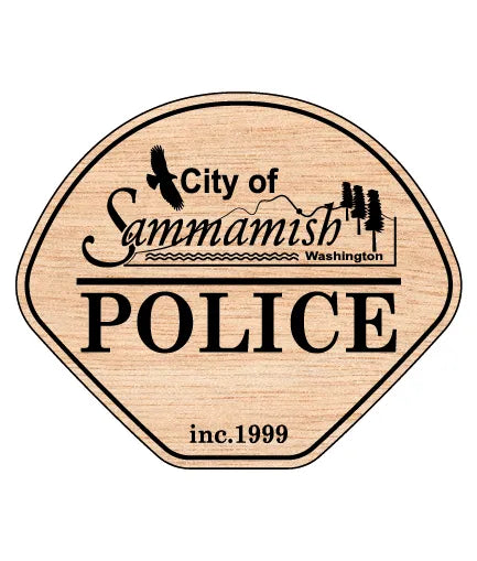 City Of Sammamish Police Department Patch SVG Washington Law Enforcement Vector
