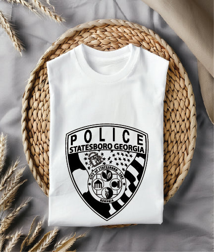 City of Statesboro Police Patch SVG for CNC

Statesboro GA Police Emblem Vector for Laser Engraving

Statesboro Georgia Police Patch for Wood Carving

Professional Statesboro Law Enforcement Badge Design

Statesboro GA Police SVG Logo for CNC Router Projects