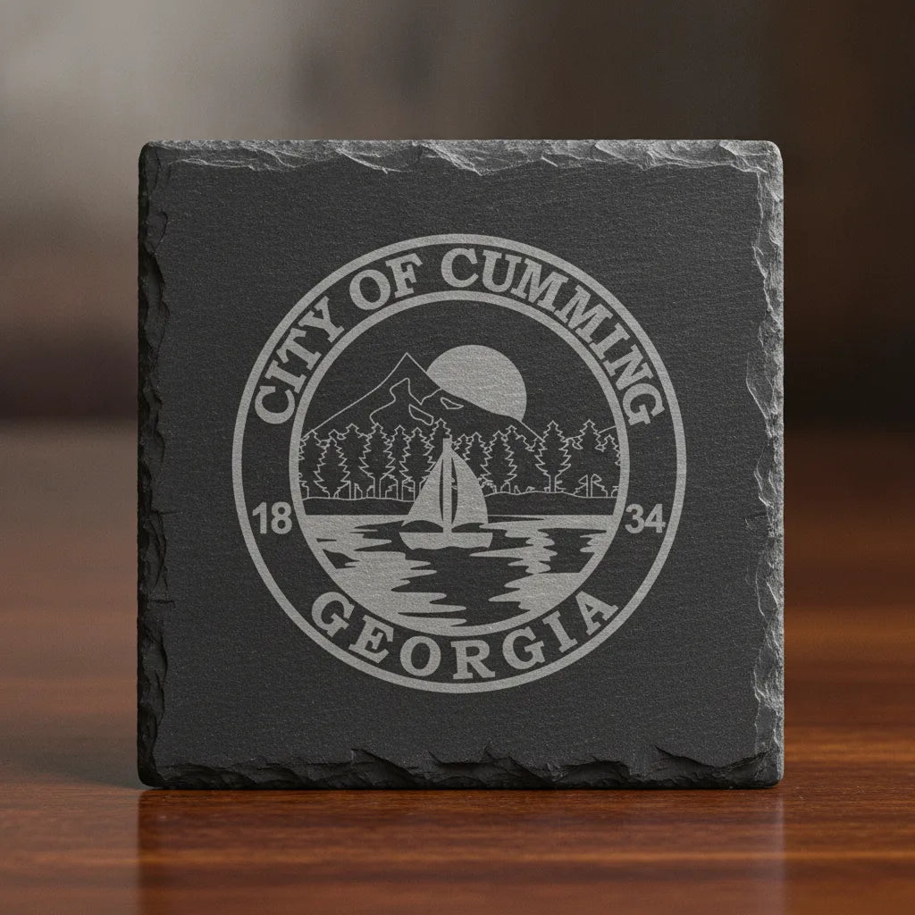 City of Cumming GA Municipal Seal SVG

Georgia Town Civic Seal Vector

Sailboat Lake Mountain Engraving File

City of Cumming 1834 Sign CNC File

Municipal Civic Logo Vector for Lasers