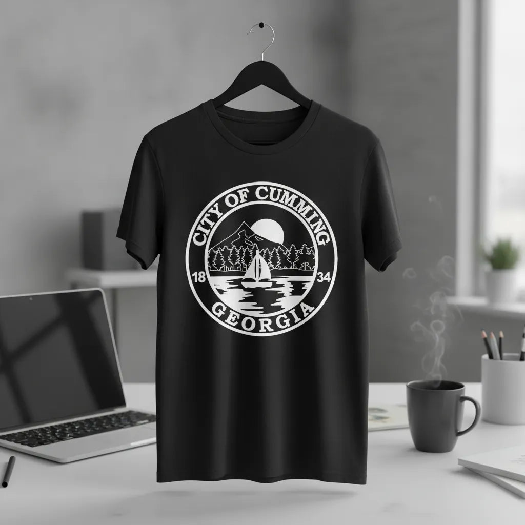 City of Cumming GA Municipal Seal SVG

Georgia Town Civic Seal Vector

Sailboat Lake Mountain Engraving File

City of Cumming 1834 Sign CNC File

Municipal Civic Logo Vector for Lasers