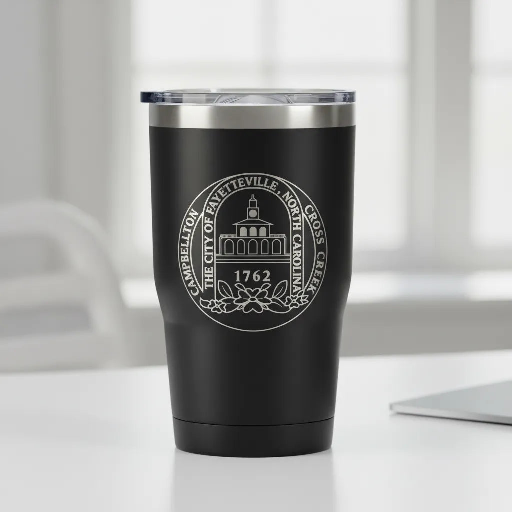 City of Fayetteville North Carolina Seal SVG

North Carolina Municipal Vector Design

Fayetteville Market House Engraving File

City Government Sign CNC File

Fayetteville City Seal Vector for Laser Cutting