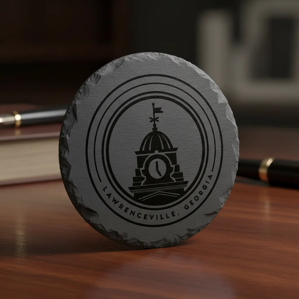 City of Lawrenceville Georgia Seal SVG

Georgia Municipal Vector Design

Lawrenceville City Seal Engraving File

Lawrenceville Georgia Sign CNC File

City Emblem Vector for Laser Cutting