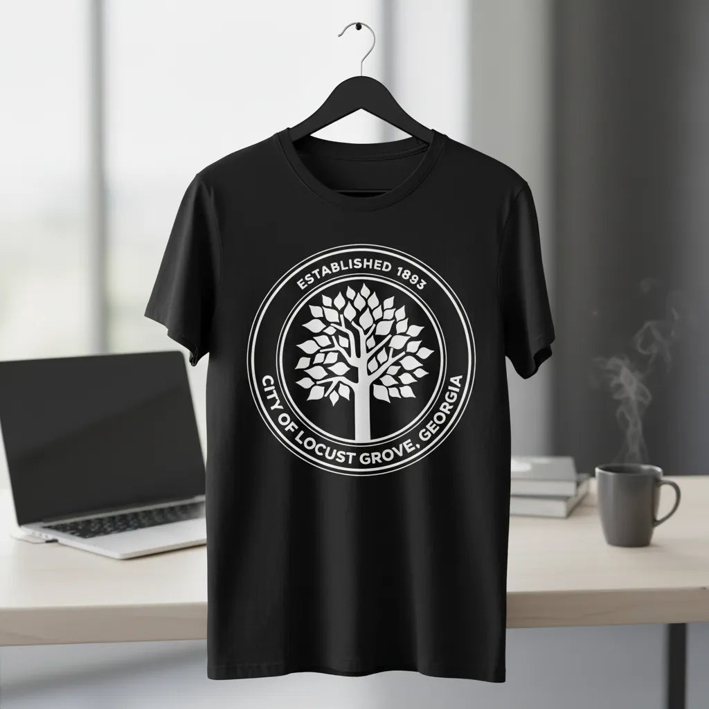  City of Locust Grove Seal SVG

Georgia Municipal Vector Design

Established 1893 Tree Logo Engraving File

Locust Grove GA Sign CNC File

City Government Seal Vector for Lasers