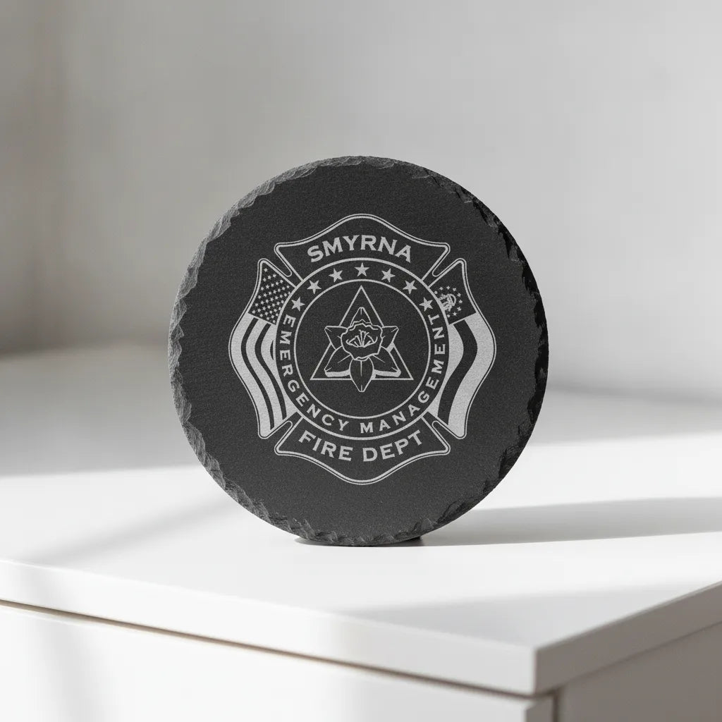 City of Smyrna Fire Dept Badge SVG

Georgia Fire Rescue Vector

Maltese Cross Jonquil Emblem

Firefighter Plaque Engraving File

Smyrna Fire Dept Sign CNC File