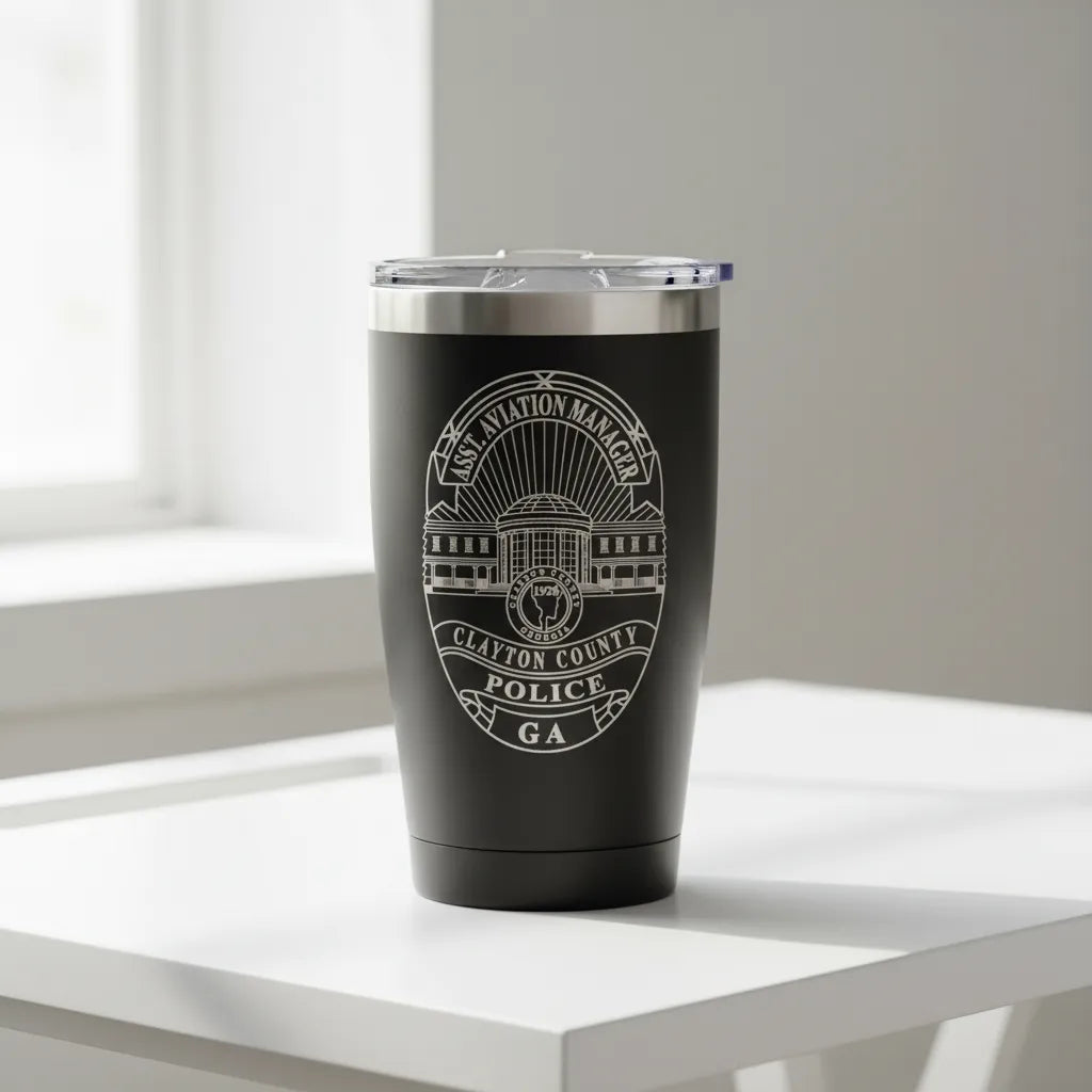 Clayton County Police Department Badge SVG

Georgia Law Enforcement Vector Design

Domed Building Police Badge Engraving File

Clayton County GA Police Sign CNC File

Aviation Manager Law Enforcement Vector for Lasers