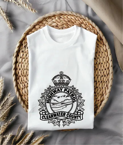Clearwater County Highway Patrol Badge SVG Law Enforcement Vector