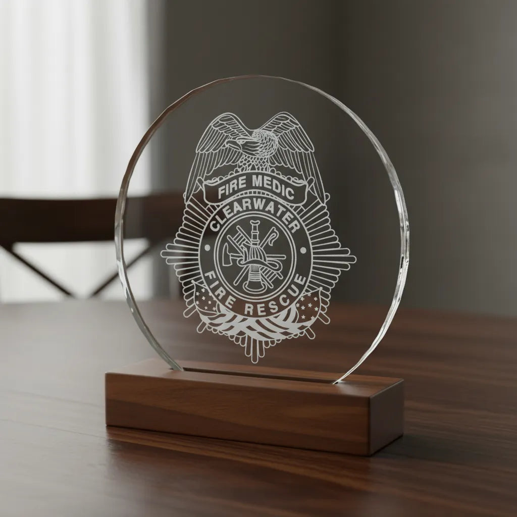 Clearwater Fire Rescue Badge SVG

Florida Firefighter Vector Design

Maltese Cross Fire Dept Engraving File

Clearwater Fire Rescue Sign CNC File

Firefighter Badge Vector for Laser Cutting