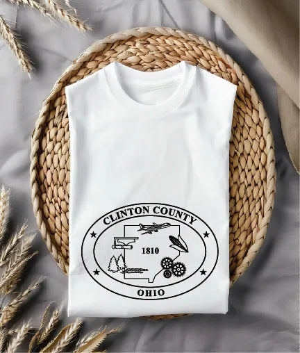 Clinton County Flag Ohio SVG Ohio Vector