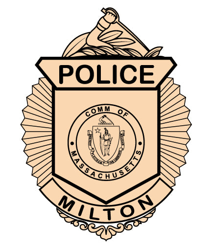 Milton Police Department Badge SVG

Massachusetts Law Enforcement Vector Design

Commonwealth of Massachusetts Seal Emblem

Sunburst Police Shield Engraving File

Milton MA Police Sign CNC File