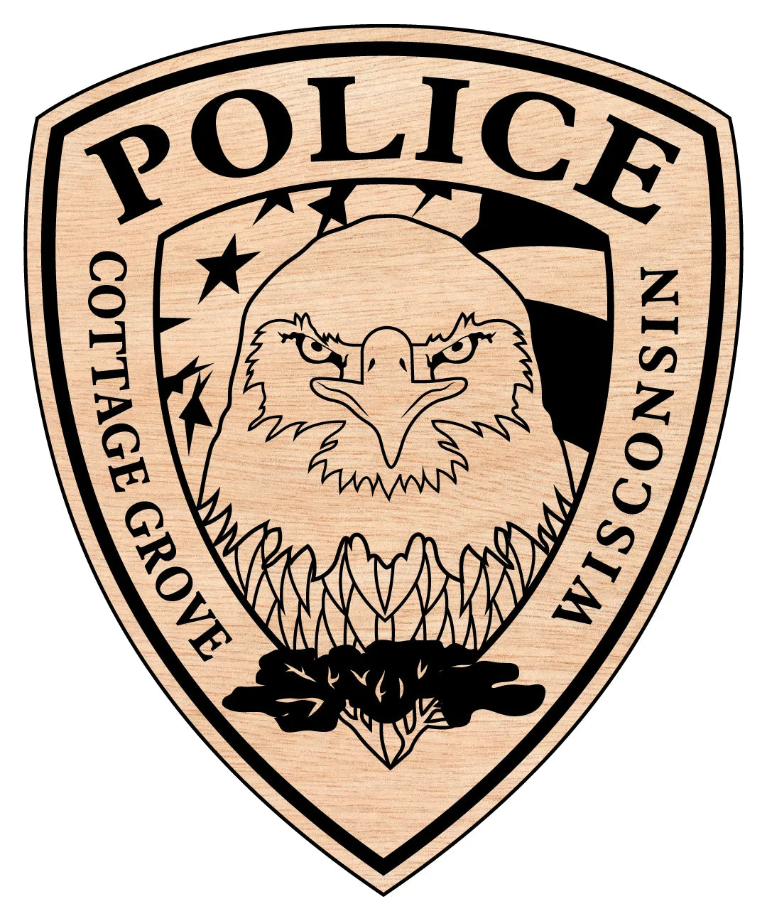 Cottage Grove Police Department Patch SVG Wisconsin Law Enforcement Vector