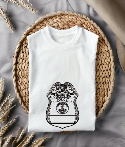 City of Covington Virginia Police Badge SVG for CNC

Covington VA Police Officer Badge Vector for Laser Engraving

Covington Virginia Law Enforcement Emblem for Wood Carving

Professional Covington VA Police Shield Vector Design

Covington VA Police SVG Logo for CNC Router Projects