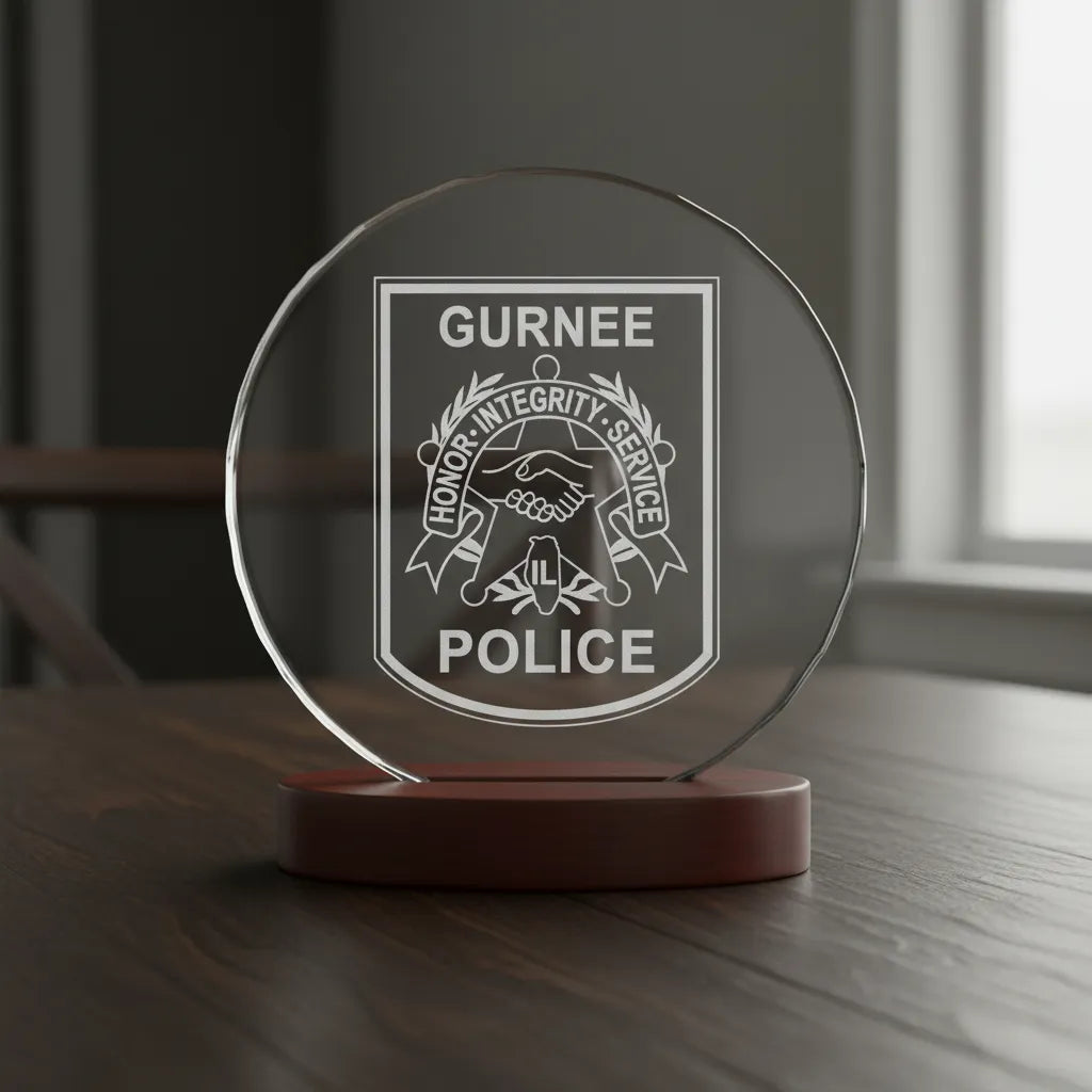 Gurnee Police Department Patch SVG

Illinois Law Enforcement Vector Design

Gurnee, IL Police Sign CNC File