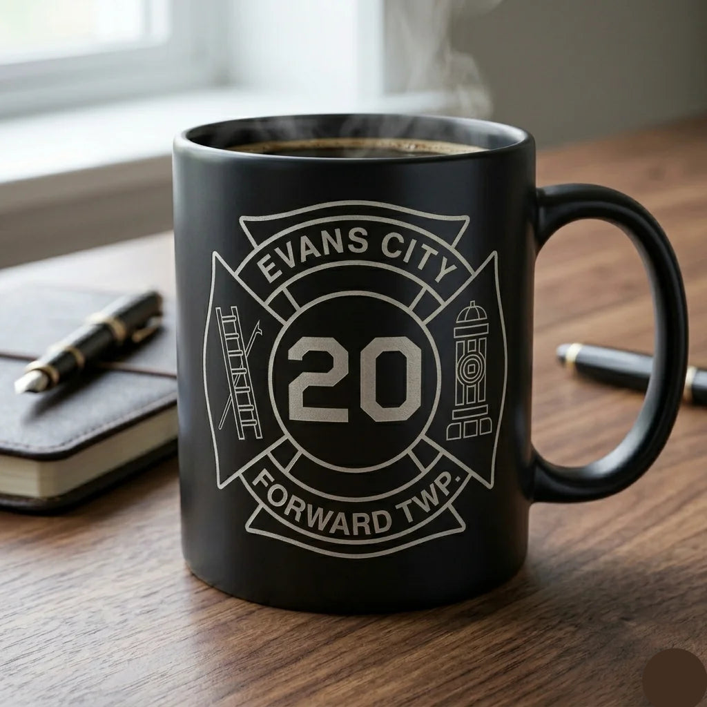Evans City Forward Fire Department Logo SVG for CNC

Evans City Forward Fire Badge Vector for Laser Engraving

Pennsylvania Fire Department Emblem for Wood Carving

Professional Evans City Forward Maltese Cross Design

Evans City Forward Fire SVG Logo for CNC Router Projects