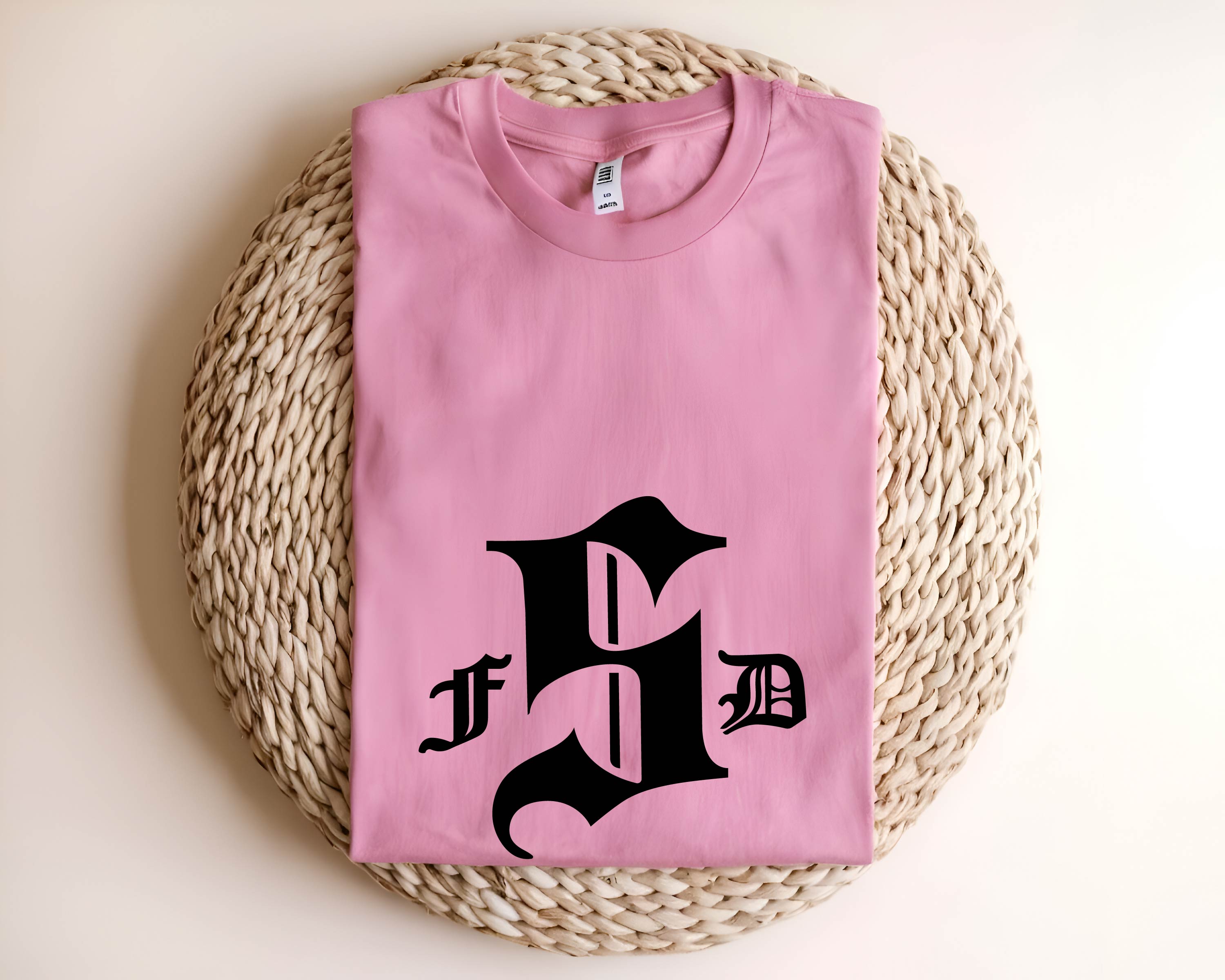 FSD Monogram Logo SVG

Old English Gothic Lettering Vector

FSD Initial Logo for CNC Engraving

Black and White Monogram for Laser Cut

Gothic Style FSD Badge Vector Design