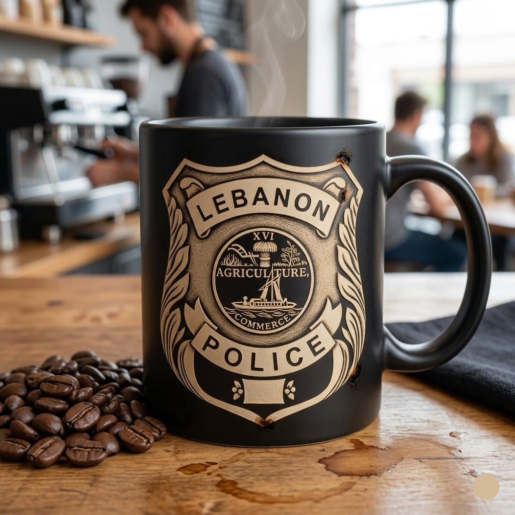 City of Lebanon Police Department Badge SVG for CNC

Lebanon Police Badge Vector for Laser Engraving

City of Lebanon Law Enforcement Emblem for Wood Carving

Professional Lebanon Police Shield Vector Design

Lebanon Police SVG Logo for CNC Router Projects