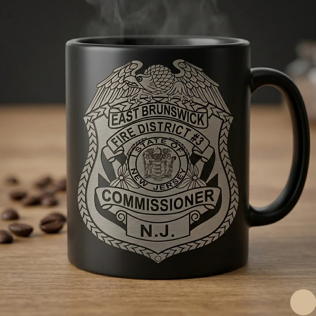 East Brunswick Fire District 3 Commissioner Badge SVG for CNC

East Brunswick NJ Fire Badge Vector for Laser Engraving

New Jersey Fire Commissioner Emblem for Wood Carving

Professional East Brunswick Fire Shield Design

East Brunswick Fire SVG Logo for CNC Router Projects