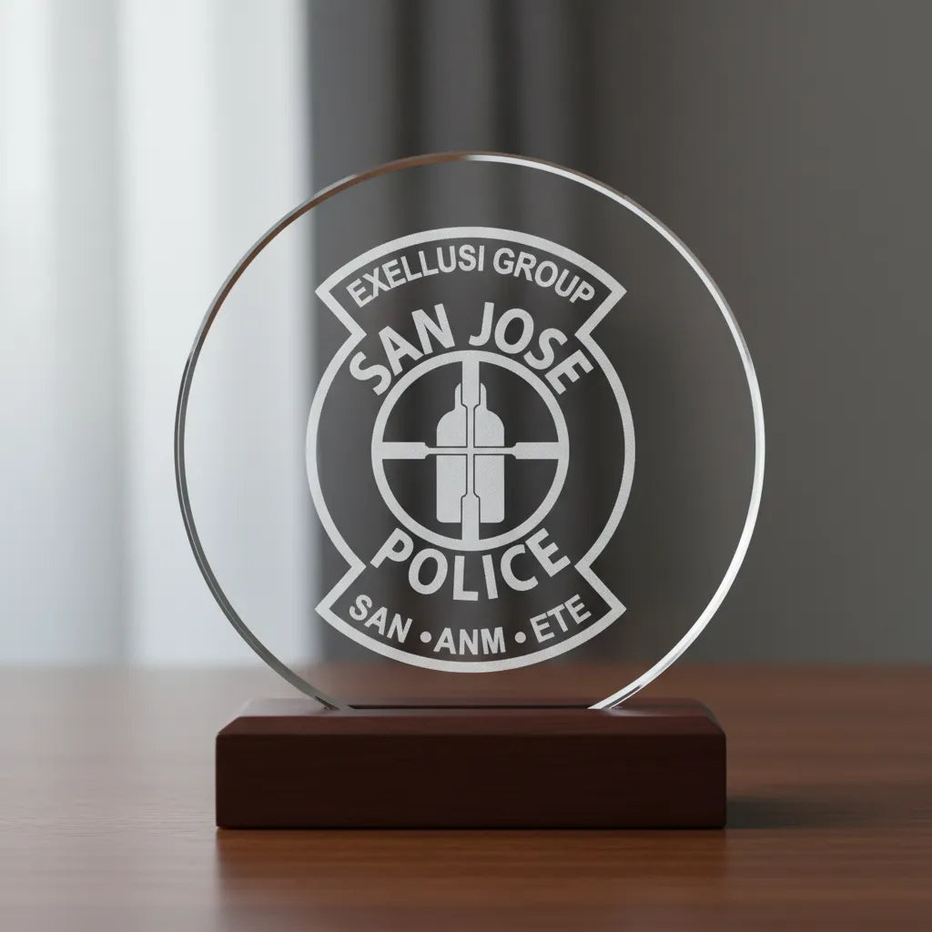San Jose Police Patch SVG for CNC

San Jose CA Police Emblem Vector for Laser Engraving

San Jose California Police Patch for Wood Carving

Professional SJPD Law Enforcement Badge Design

San Jose Police SVG Logo for CNC Router Projects
