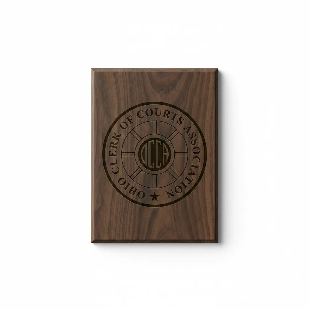 Ohio Clerk of Courts Association Logo SVG

OCCA Circular Seal Vector Design

Ohio Court Clerk Engraving File

Clerk of Courts Sign CNC Vector

OCCA Logo Vector for Laser Cutting