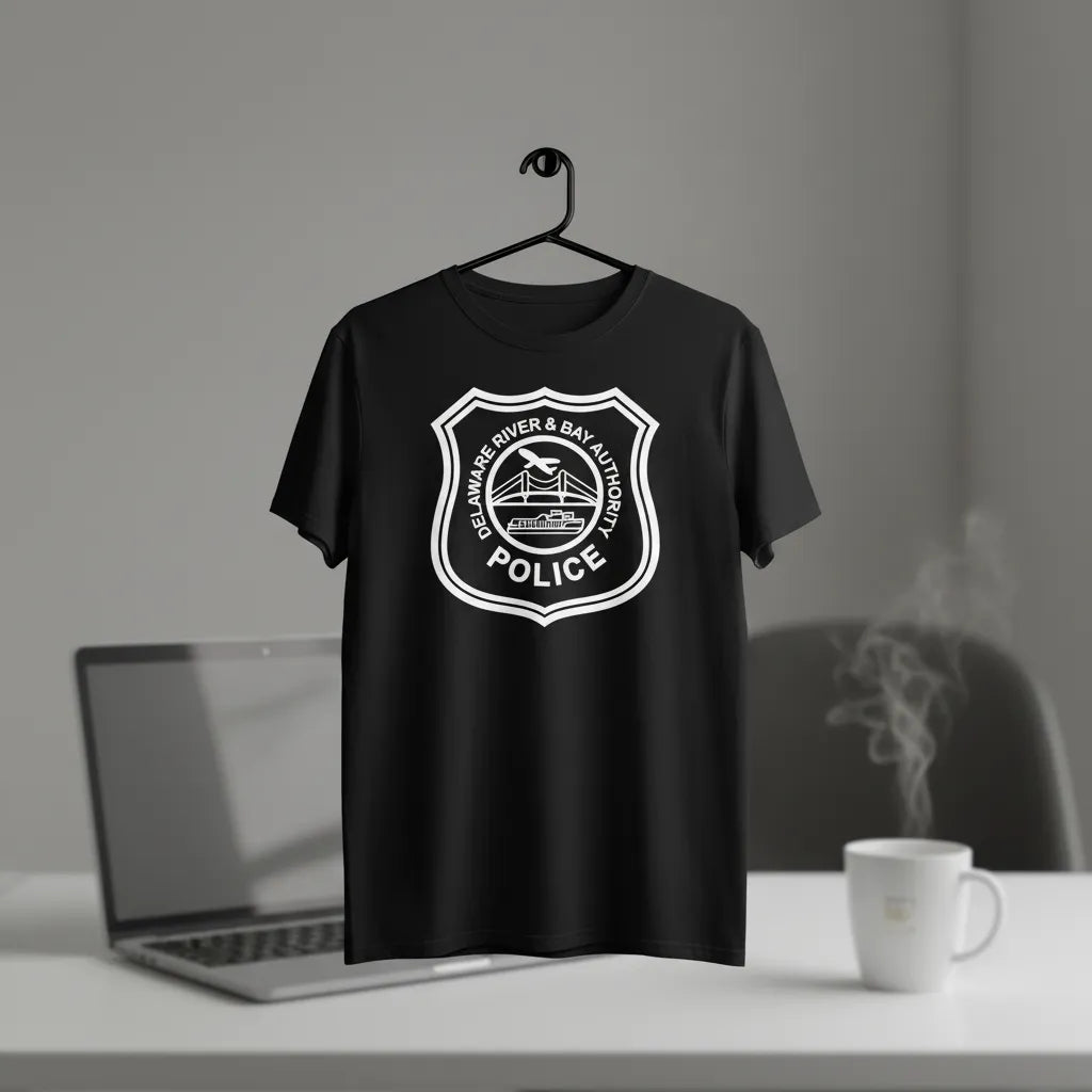 Delaware River and Bay Authority Police Badge SVG

Law Enforcement Shield Vector Design

Bridge and Ferry Police Badge Engraving File

DRBA Police Sign CNC File

Transportation Authority Seal Vector for Laser Cutting
