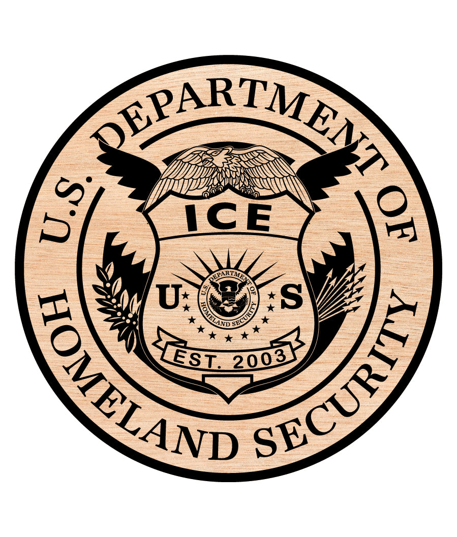 U.S. DHS & ICE Badge SVG
DHS & ICE Badge Vector Design
Law Enforcement Badge Color SVG
U.S. Department of Homeland Security Badge
ICE Badge Color Vector