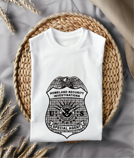 Hsi Svg US Homeland Security Investigations Special Agent Badge SVG
