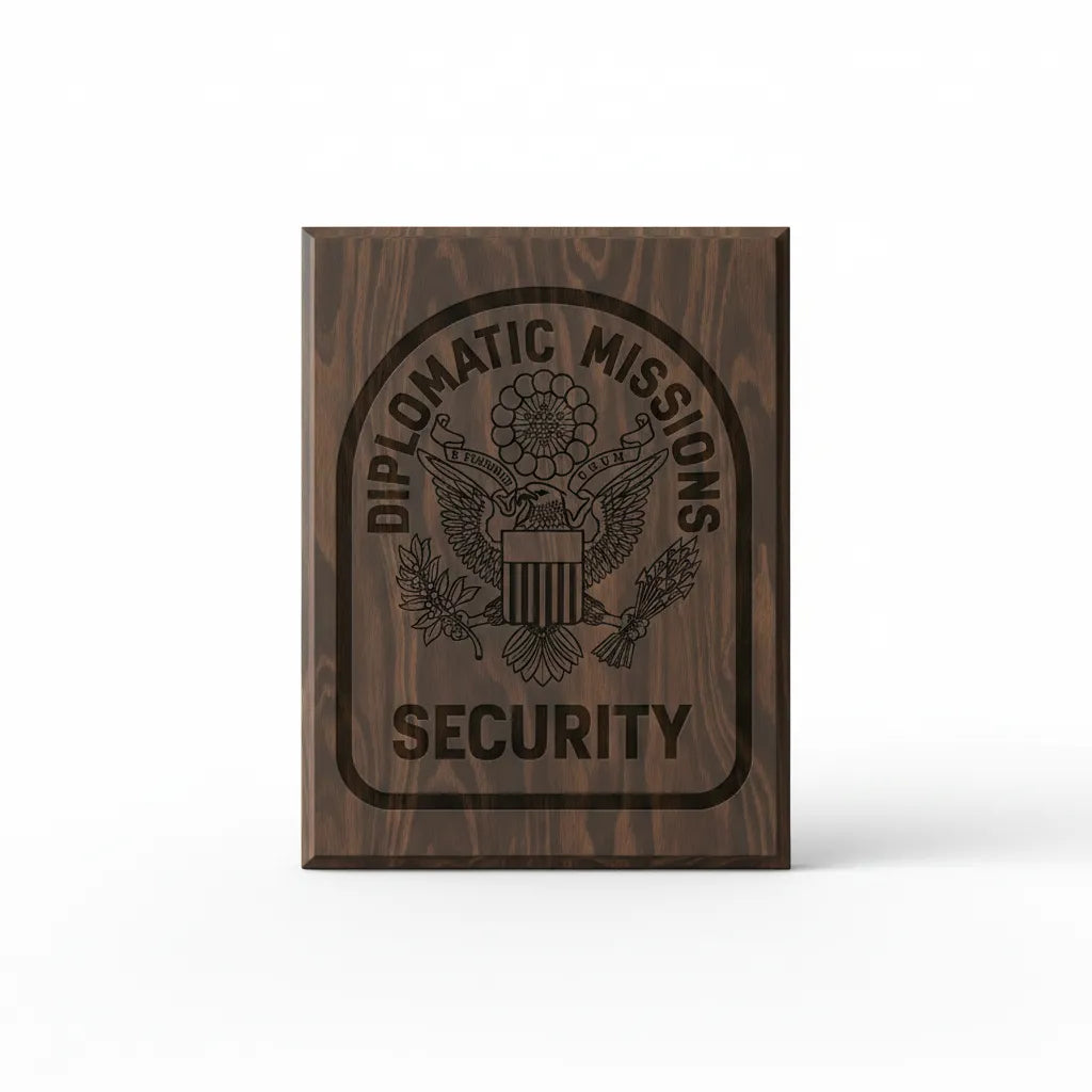 Diplomatic Security Missions Patch SVG for CNC

DSS Diplomatic Security Operations Vector for Laser Engraving

Diplomatic Security Service Mission Emblem for Wood Carving

Professional DSS Deployment Patch Vector Design

Diplomatic Security Mission SVG Logo for CNC Router Projects