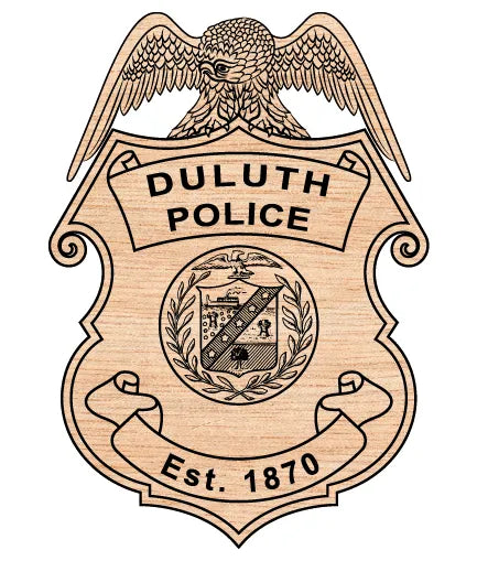 Duluth Police Department Badge SVG Law Enforcement Vector