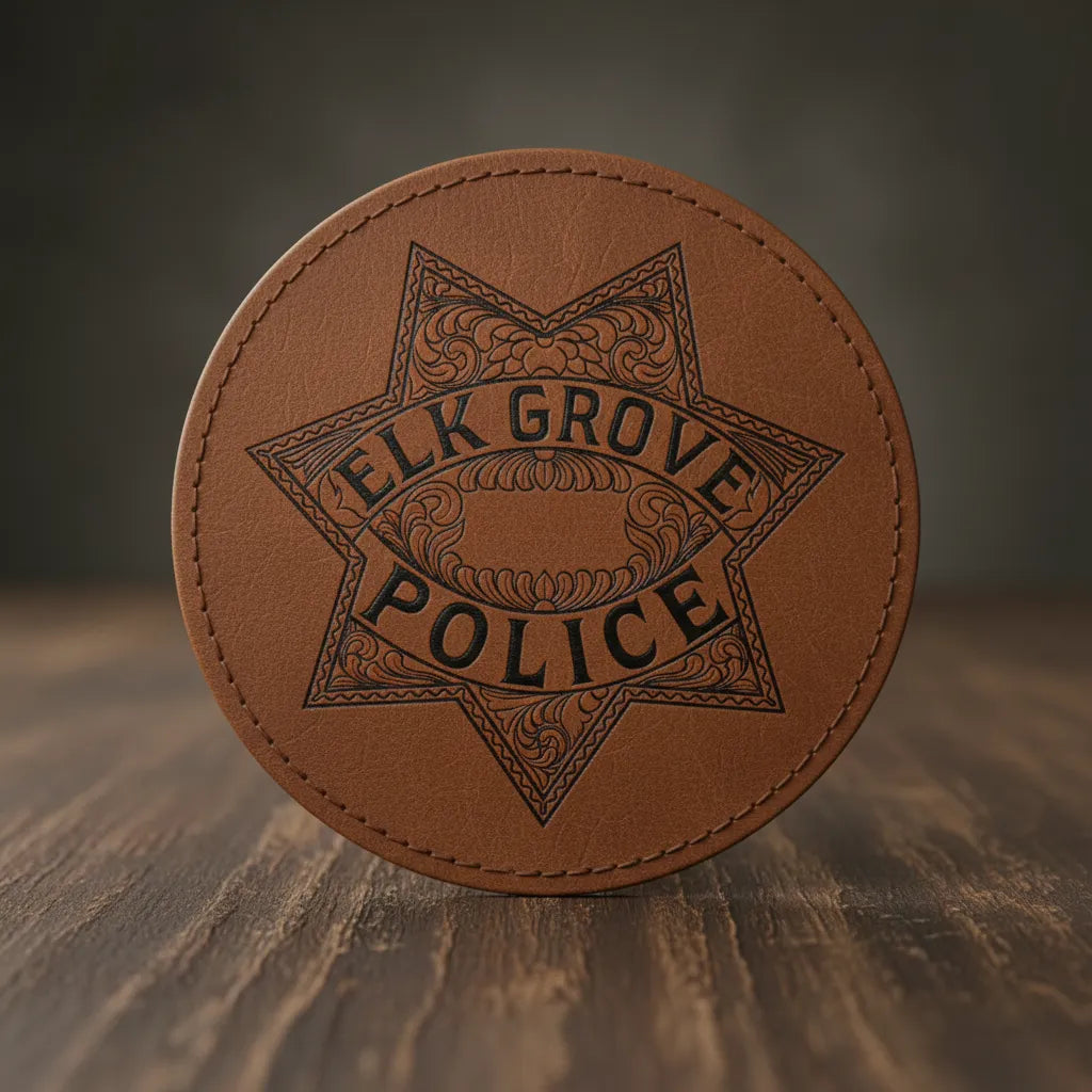 Elk Grove Police Department Badge SVG

6-Point Star Law Enforcement Vector Design

Western Filigree Police Badge Engraving File

Elk Grove Police Sign CNC File

Star Badge Vector for Laser Cutting