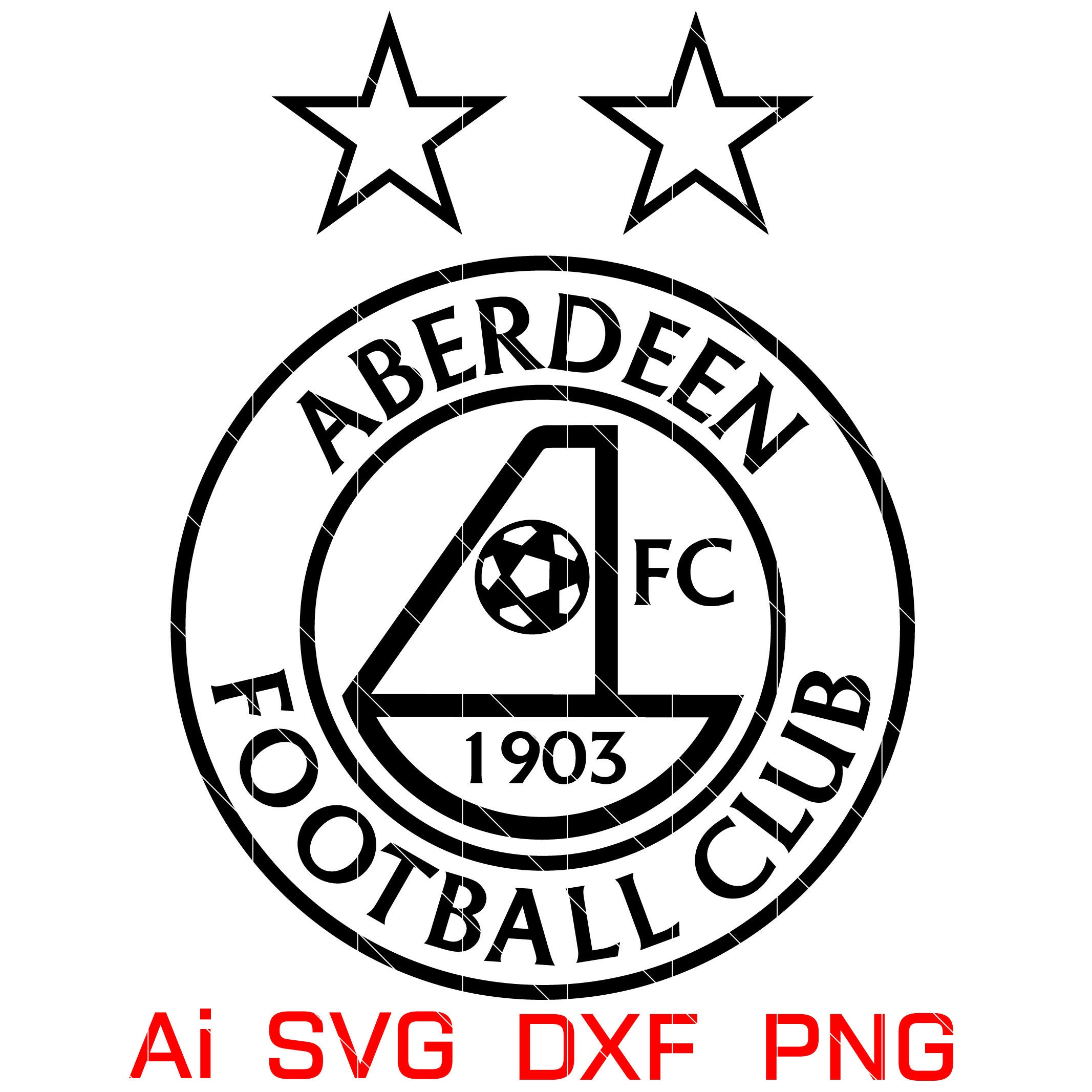 Aberdeen fc 1903 football club Logo-01