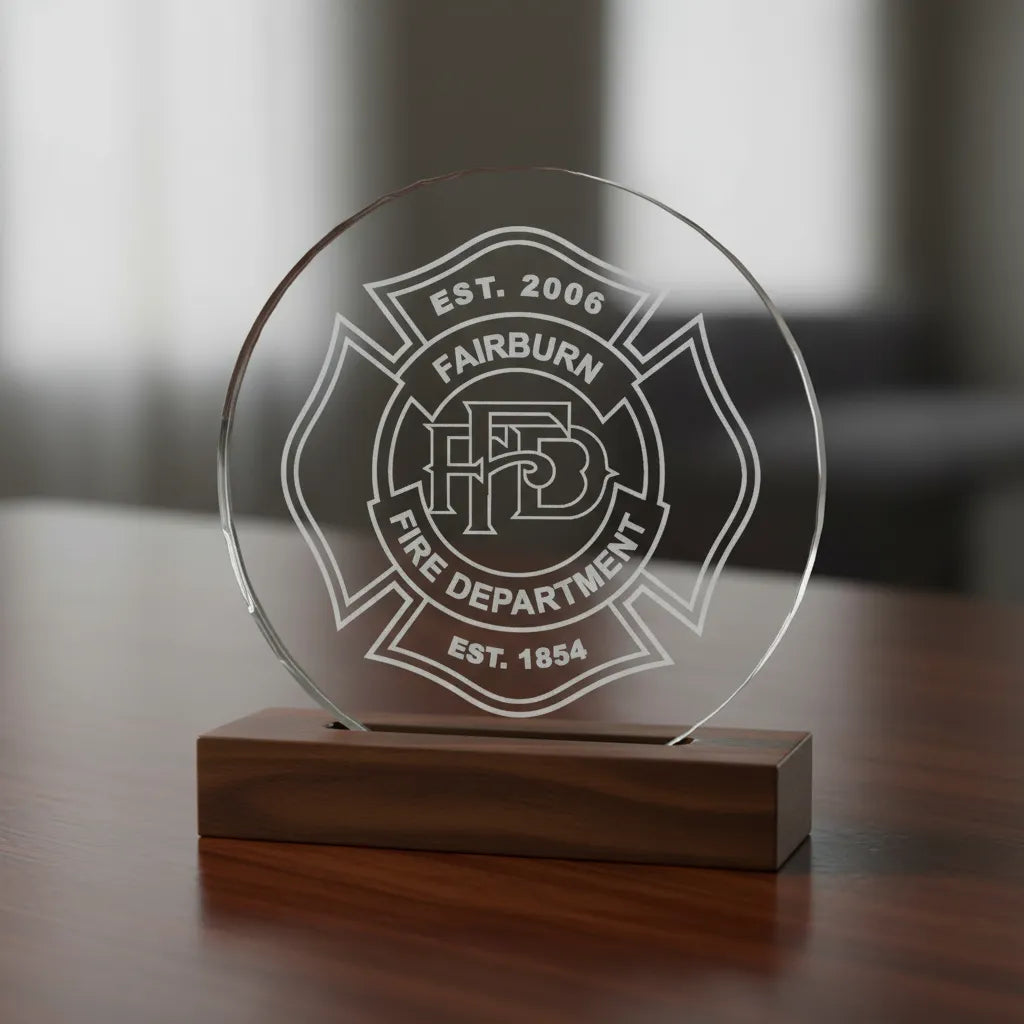 Fairburn Fire Department Badge SVG

Firefighter Maltese Cross Vector Design

FFD Monogram Fire Rescue Engraving File

Fairburn Fire Station Sign CNC File

Circular Fire Department Emblem Vector for Lasers
