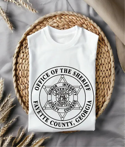 Fayette County Office of The Sheriff Badge SVG Georgia Law Enforcement Vector