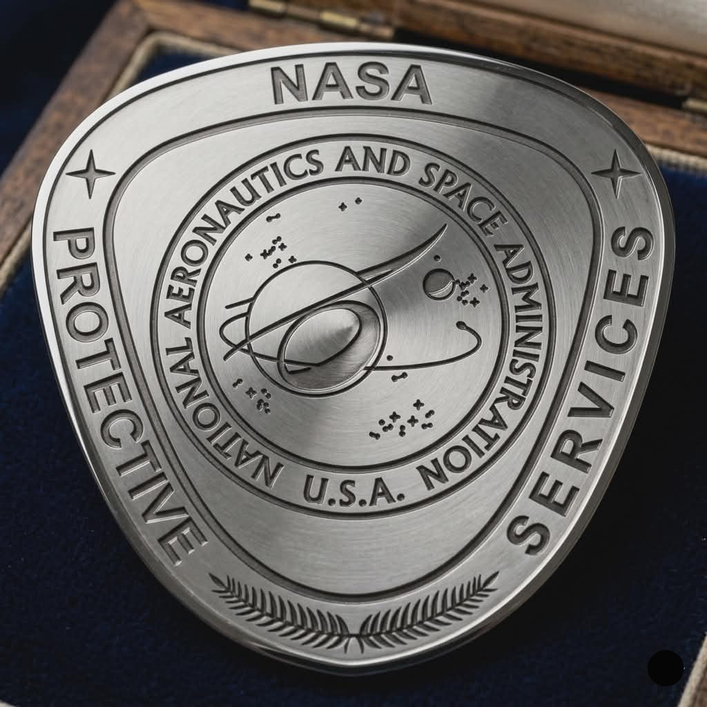 NASA Protective Services Patch SVG for CNC

NASA Security Force Vector for Laser Engraving

Federal Law Enforcement Emblem for Wood Carving

NASA Protective Services Logo for CNC Router

NASA Police Patch SVG Design