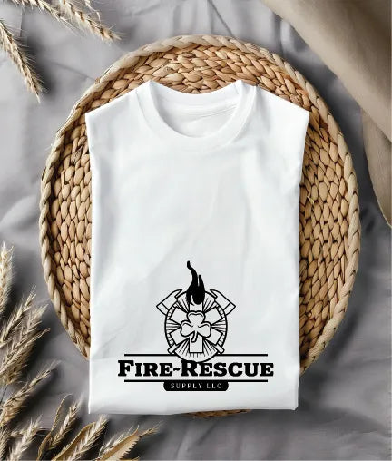 Fire Rescue Supply LLC Logo SVG Firefighter Vector