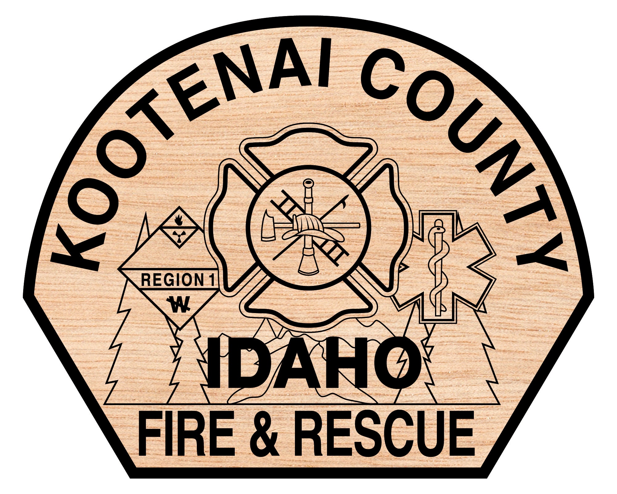 Kootenai County Fire & Rescue Badge SVG
Kootenai County Fire Badge Vector
Fire & Rescue Badge Design SVG
Law Enforcement Fire Department Badge
Kootenai County Fire Department Emblem