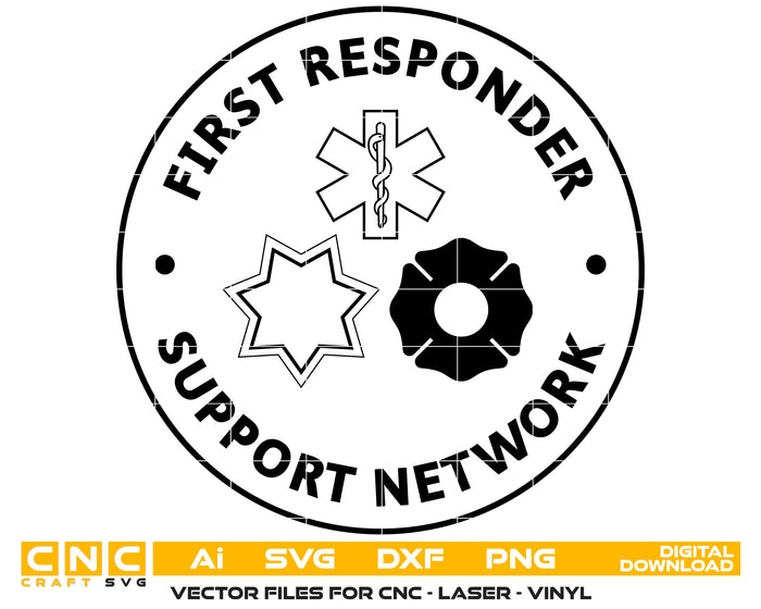 First Responder Support Network Logo SVG