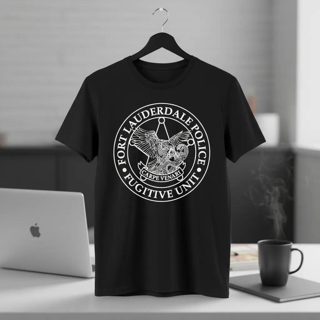 Fort Lauderdale Police Fugitive Unit SVG

Florida Law Enforcement Vector Design

Eagle and Snake Police Patch Engraving File

Fort Lauderdale FL Police Sign CNC File

Fugitive Unit Emblem Vector for Laser Cutting