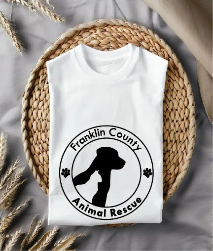 Franklin County Animal Rescue Logo SVG Pet Shelter Dog Cat Vector
