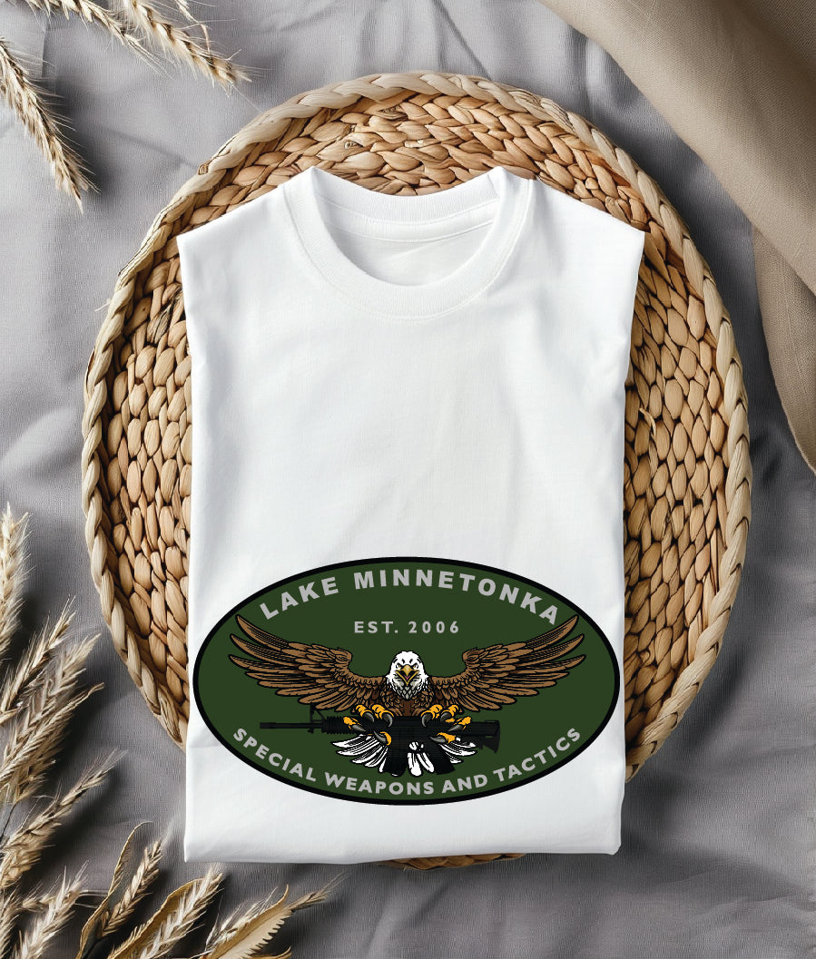 Lake Minnetonka SWAT Patch SVG, Color Vector Design