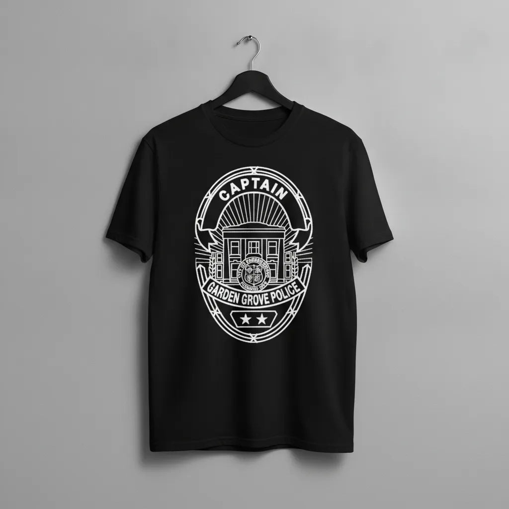 Garden Grove Police Captain Badge SVG

California Law Enforcement Shield Vector

Garden Grove City Seal Engraving File

Police Captain Badge Sign CNC File

Two Star Police Shield Vector for Lasers